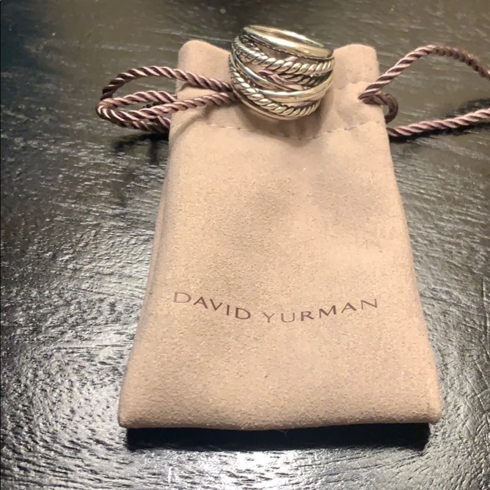 David Yurman Crossover Ring! EUC, but very good!